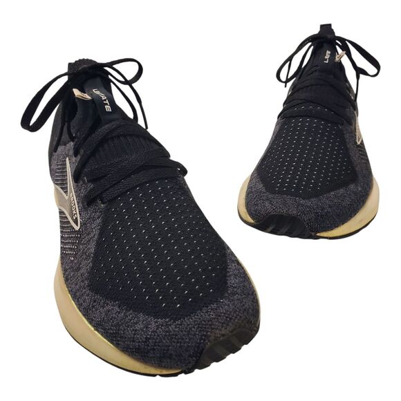 BROOKS Shoes LEVITATE 5 Womens Size 9.5 Black Purple STEALTHFIT Running Sneaker main image 7